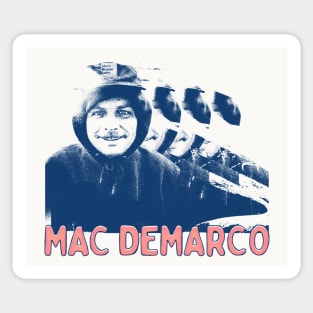 Mac DeMarco Original Glitch Style Fan Artwork Sticker